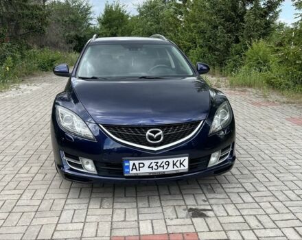 Синий Мазда 6, объемом двигателя 2 л и пробегом 236 тыс. км за 6200 $, фото 1 на Automoto.ua