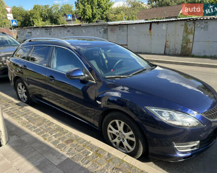 Синій Мазда 6, об'ємом двигуна 2 л та пробігом 360 тис. км за 6600 $, фото 1 на Automoto.ua