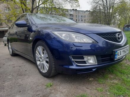 Синий Мазда 6, объемом двигателя 2 л и пробегом 360 тыс. км за 7500 $, фото 1 на Automoto.ua