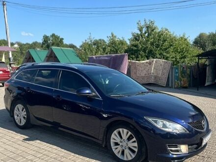 Синій Мазда 6, об'ємом двигуна 2 л та пробігом 313 тис. км за 7400 $, фото 1 на Automoto.ua