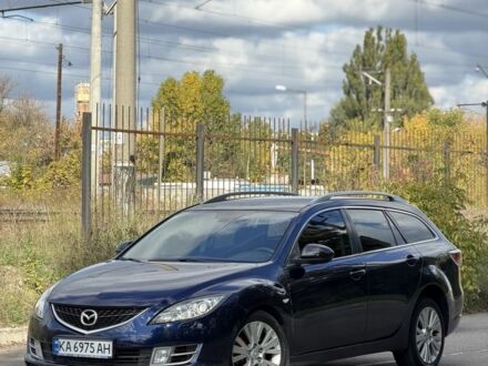 Синий Мазда 6, объемом двигателя 2 л и пробегом 225 тыс. км за 5013 $, фото 1 на Automoto.ua