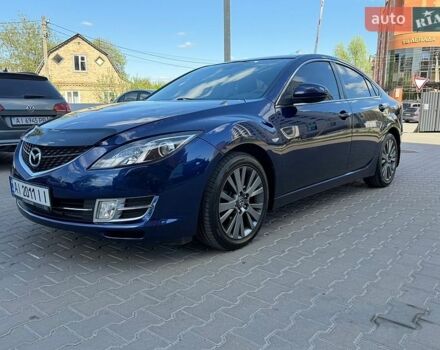 Синий Мазда 6, объемом двигателя 2 л и пробегом 249 тыс. км за 6999 $, фото 1 на Automoto.ua
