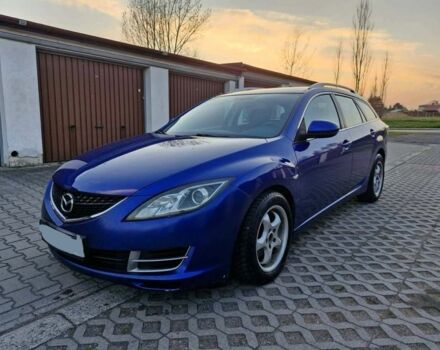Синий Мазда 6, объемом двигателя 2 л и пробегом 328 тыс. км за 2050 $, фото 1 на Automoto.ua