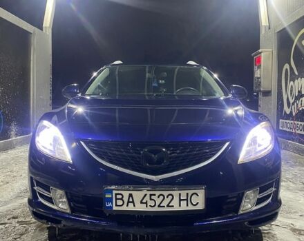 Синий Мазда 6, объемом двигателя 2 л и пробегом 283 тыс. км за 6400 $, фото 1 на Automoto.ua
