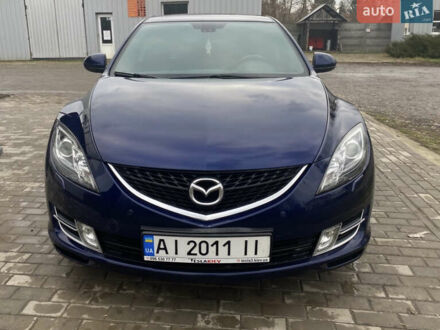 Синий Мазда 6, объемом двигателя 2 л и пробегом 247 тыс. км за 8100 $, фото 1 на Automoto.ua