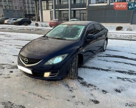 Синий Мазда 6, объемом двигателя 2 л и пробегом 224 тыс. км за 8200 $, фото 1 на Automoto.ua