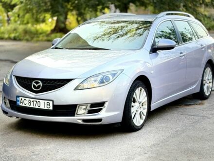 Синій Мазда 6, об'ємом двигуна 2 л та пробігом 200 тис. км за 3310 $, фото 1 на Automoto.ua