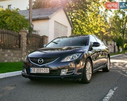 Синий Мазда 6, объемом двигателя 1.8 л и пробегом 161 тыс. км за 6500 $, фото 1 на Automoto.ua