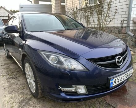 Синій Мазда 6, об'ємом двигуна 2 л та пробігом 214 тис. км за 6699 $, фото 1 на Automoto.ua