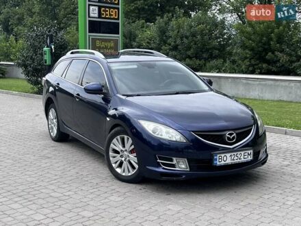 Синій Мазда 6, об'ємом двигуна 2 л та пробігом 213 тис. км за 6900 $, фото 1 на Automoto.ua