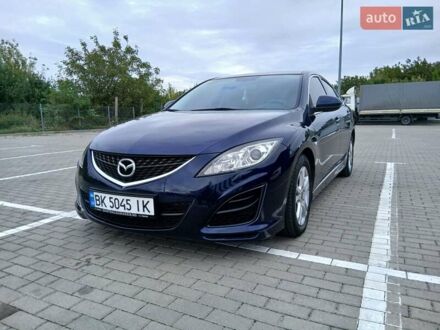 Синий Мазда 6, объемом двигателя 2.2 л и пробегом 250 тыс. км за 7300 $, фото 1 на Automoto.ua