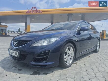 Синий Мазда 6, объемом двигателя 2.2 л и пробегом 267 тыс. км за 9999 $, фото 1 на Automoto.ua