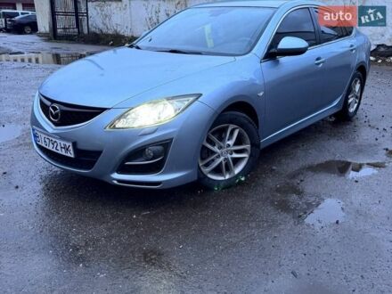Синий Мазда 6, объемом двигателя 2.18 л и пробегом 240 тыс. км за 7200 $, фото 1 на Automoto.ua