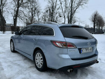 Синий Мазда 6, объемом двигателя 2 л и пробегом 256 тыс. км за 8000 $, фото 1 на Automoto.ua