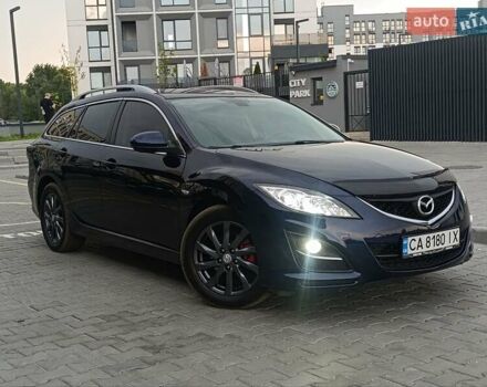 Синий Мазда 6, объемом двигателя 1.8 л и пробегом 253 тыс. км за 6900 $, фото 1 на Automoto.ua