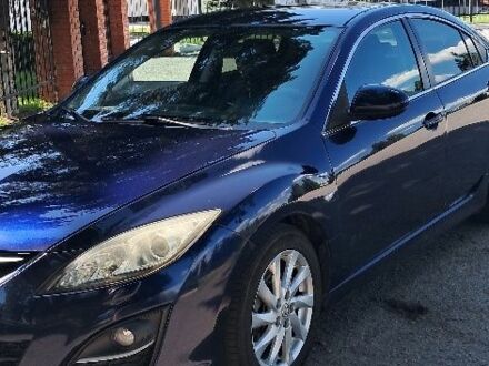 Мазда 6 2010 в Полтаве на Automoto.ua Синий Мазда 6, объемом двигателя 2 л и пробегом 252 тыс. км за 8300 $, фото 1 на Automoto.ua