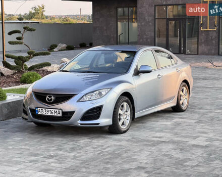 Синий Мазда 6, объемом двигателя 1.8 л и пробегом 247 тыс. км за 7500 $, фото 1 на Automoto.ua