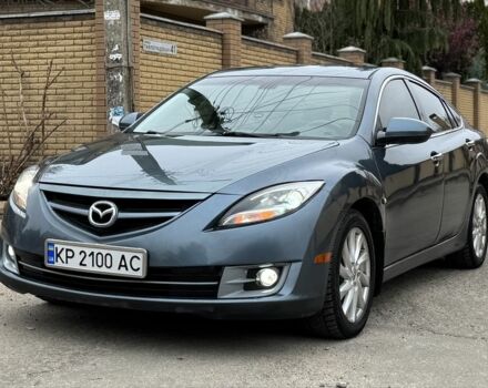 Синий Мазда 6, объемом двигателя 2.5 л и пробегом 208 тыс. км за 5900 $, фото 1 на Automoto.ua