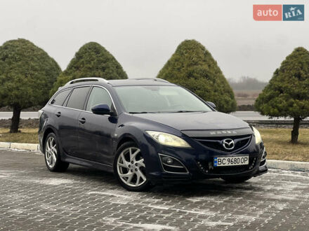 Синий Мазда 6, объемом двигателя 2.2 л и пробегом 271 тыс. км за 5800 $, фото 1 на Automoto.ua