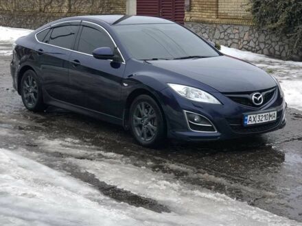 Синий Мазда 6, объемом двигателя 2.5 л и пробегом 205 тыс. км за 9788 $, фото 1 на Automoto.ua