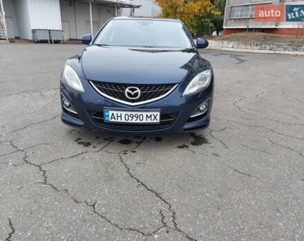 Синий Мазда 6, объемом двигателя 2.49 л и пробегом 240 тыс. км за 8000 $, фото 1 на Automoto.ua