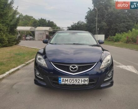 Синій Мазда 6, об'ємом двигуна 2 л та пробігом 201 тис. км за 8000 $, фото 1 на Automoto.ua