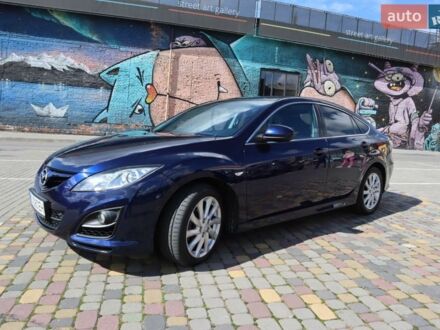 Синій Мазда 6, об'ємом двигуна 2.2 л та пробігом 206 тис. км за 7200 $, фото 1 на Automoto.ua