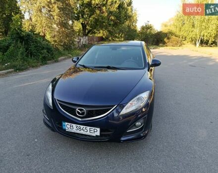 Синий Мазда 6, объемом двигателя 2 л и пробегом 240 тыс. км за 7600 $, фото 1 на Automoto.ua