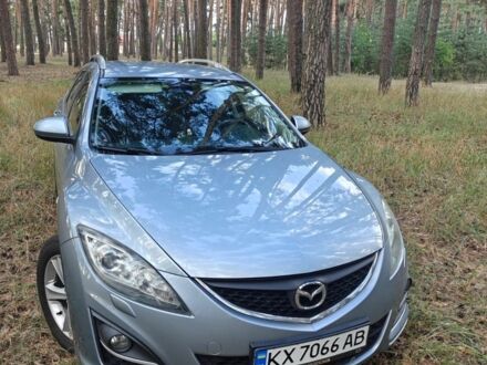 Синій Мазда 6, об'ємом двигуна 2.2 л та пробігом 300 тис. км за 4413 $, фото 1 на Automoto.ua