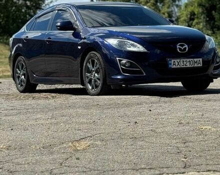 Синій Мазда 6, об'ємом двигуна 2.49 л та пробігом 215 тис. км за 9500 $, фото 1 на Automoto.ua