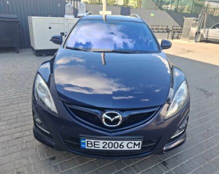 Синий Мазда 6, объемом двигателя 2.2 л и пробегом 336 тыс. км за 8300 $, фото 1 на Automoto.ua
