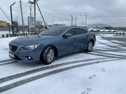 Синий Мазда 6, объемом двигателя 2.2 л и пробегом 306 тыс. км за 10300 $, фото 1 на Automoto.ua