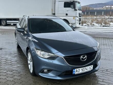 Синій Мазда 6, об'ємом двигуна 2.2 л та пробігом 226 тис. км за 10500 $, фото 1 на Automoto.ua