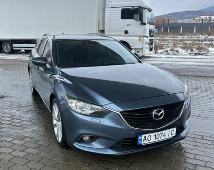 Синий Мазда 6, объемом двигателя 2.2 л и пробегом 226 тыс. км за 10500 $, фото 1 на Automoto.ua