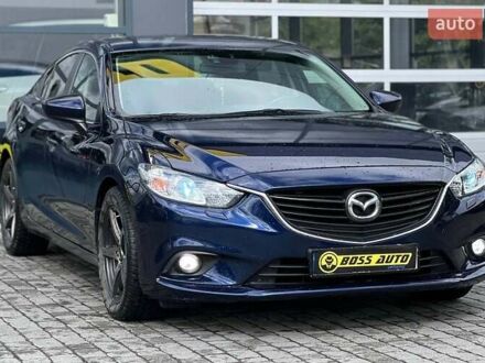 Синий Мазда 6, объемом двигателя 2 л и пробегом 124 тыс. км за 11600 $, фото 1 на Automoto.ua