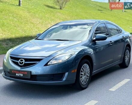 Синий Мазда 6, объемом двигателя 2.49 л и пробегом 197 тыс. км за 7550 $, фото 1 на Automoto.ua