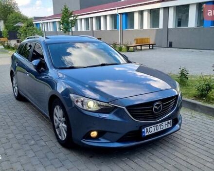 Синий Мазда 6, объемом двигателя 2.2 л и пробегом 241 тыс. км за 9999 $, фото 1 на Automoto.ua