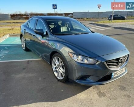 Синий Мазда 6, объемом двигателя 2.49 л и пробегом 230 тыс. км за 10000 $, фото 1 на Automoto.ua