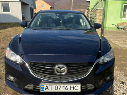 Синий Мазда 6, объемом двигателя 2 л и пробегом 118 тыс. км за 10800 $, фото 1 на Automoto.ua