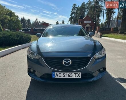 Синий Мазда 6, объемом двигателя 2 л и пробегом 218 тыс. км за 11499 $, фото 1 на Automoto.ua