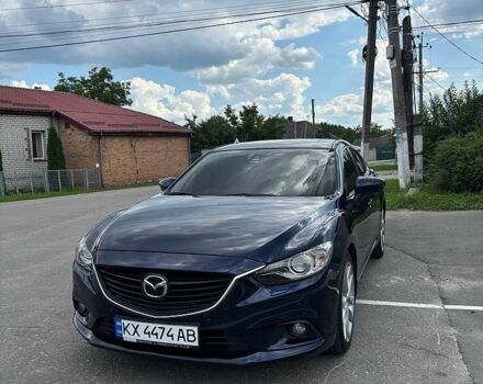 Синій Мазда 6, об'ємом двигуна 2.49 л та пробігом 170 тис. км за 12400 $, фото 1 на Automoto.ua