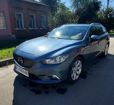 Синій Мазда 6, об'ємом двигуна 2.18 л та пробігом 256 тис. км за 9700 $, фото 1 на Automoto.ua