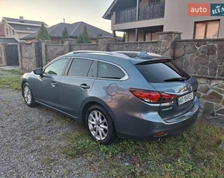 Синій Мазда 6, об'ємом двигуна 2.2 л та пробігом 220 тис. км за 10500 $, фото 1 на Automoto.ua