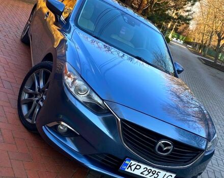 Синий Мазда 6, объемом двигателя 2.5 л и пробегом 230 тыс. км за 12000 $, фото 1 на Automoto.ua