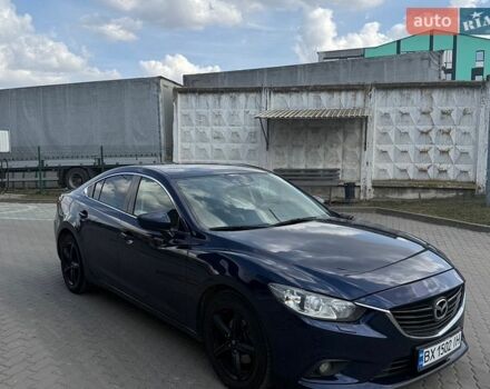 Синий Мазда 6, объемом двигателя 2 л и пробегом 175 тыс. км за 9499 $, фото 1 на Automoto.ua