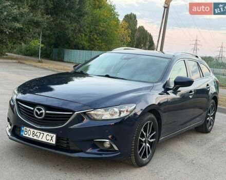 Синій Мазда 6, об'ємом двигуна 2.19 л та пробігом 265 тис. км за 8500 $, фото 1 на Automoto.ua
