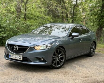 Синий Мазда 6, объемом двигателя 2.5 л и пробегом 206 тыс. км за 12300 $, фото 1 на Automoto.ua