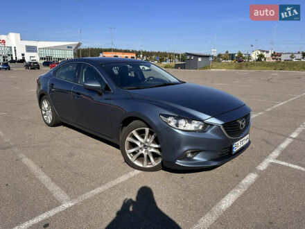 Синий Мазда 6, объемом двигателя 2.5 л и пробегом 267 тыс. км за 8300 $, фото 1 на Automoto.ua