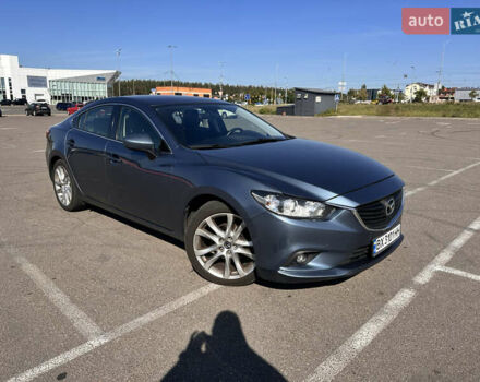 Синий Мазда 6, объемом двигателя 2.5 л и пробегом 267 тыс. км за 8300 $, фото 1 на Automoto.ua