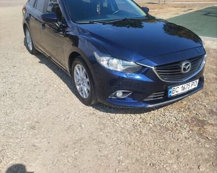 Синий Мазда 6, объемом двигателя 2.2 л и пробегом 232 тыс. км за 10300 $, фото 1 на Automoto.ua